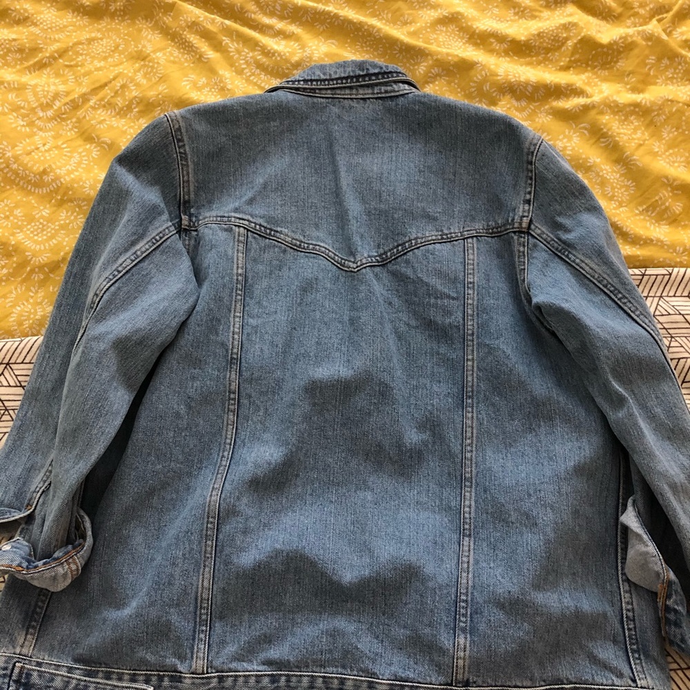 ASOS oversized light denim jacket - Picture 2 of 2